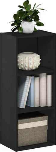 Vista 61 de Furinno - Estantería de 5 cubos serie Luder para libros y almacenamiento, color blanco y verde