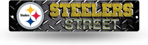 Vista 41 de Señal de calle de plástico NFL Rico Industries 4" x 16