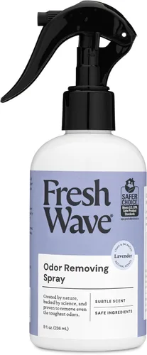 Vista 9 de Fresh Wave Spray eliminador de olores de lavanda y ambientador, 2 onzas líquidas, tamaño de viaje (paquete de 2)