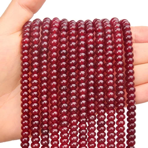 Vista 63 de BONNY BOXX 1 hebra (150 piezas) Cuentas naturales de turquesa africana de 2 * 4 mm, cuentas de disco de ábaco de piedra natural, cuentas sueltas
