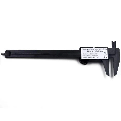 Vista 4 de Herramienta de medición de calibradores de 0 a 6 pulgadas, calibrador micrómetro electrónico con pantalla LCD grande, función de apagado automático