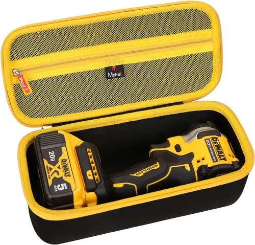 Vista 2 de Mchoi Estuche rígido adecuado para DEWALT DCF850B/DCF860B/DCF870B 20V inalámbrico sin escobillas compacto 1/4 pulgadas, solo funda