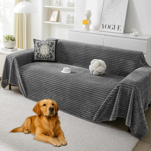Vista 18 de HAOMAIJIA Fundas de sofá estilo bohemio para sofá de 3 cojines, fundas de sofá para mascotas, fundas de sofá suaves y gruesas antideslizantes