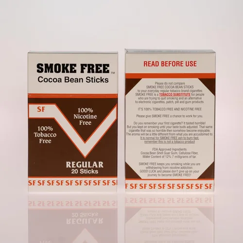 Vista 9 de Smoke Free Cigarrillos de Cacao a Base de Hierbas - Paquete de Dos - 100% Sin Tabaco y Nicotina - Sustituto del Tabaco No Adictivo - Sabor Premium