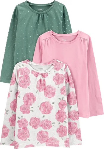 Simple Joys by Carter's Toddlers and Baby Girls' Long-Sleeve Tops
