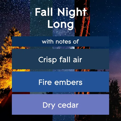 Vista 2 de Glade Recambio automático en aerosol, ambientador para el hogar y el baño, noche de otoño, 6.2 onzas, 2