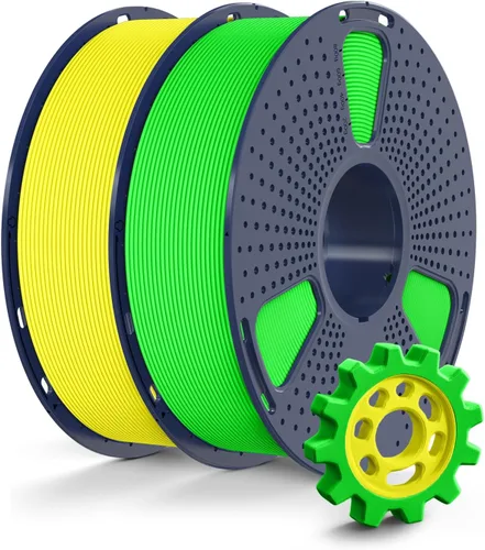 Vista 30 de Sunlu - Filamento PETG de alta velocidad para impresora 3D de 1.75 mm, rango de impresión de 30 mm/s - 600 mm/s, filamento de impresora 3D de alta