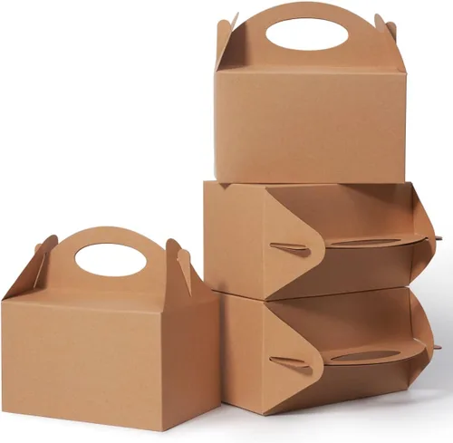 12 Piezas Cajas Pequeñas de Dulces para Fiestas, Bolsas de Regalo de Dulces, Galletas y Golosinas de 6 Pulgadas, Caja Triangular para Fiesta de