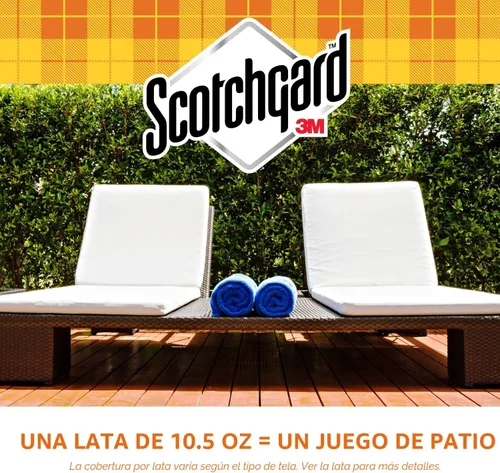 Vista 8 de Scotchgard Sun and Water Shield, repele el agua, 10.5 onzas líquidas (2 latas)
