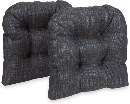 Vista 38 de Klear Vu Gripper - Cojines sobrerellenos antideslizantes universales para silla de comedor para decoración de cocina o uso en la oficina