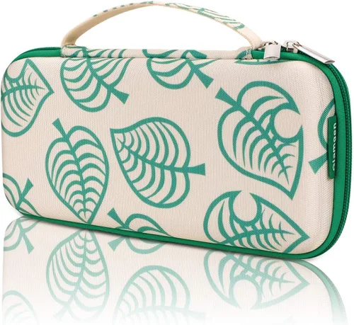 Funda de transporte para Nintendo Switch funda de transporte de viaje carcasa rígida para consola NS y accesorios delgada bolsa de viaje portátil