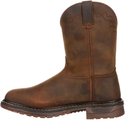 Vista 8 de ROCKY Original Ride Branson Saddle Roper Botas Western impermeables