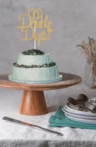 Vista 7 de Decoración para pastel de cumpleaños de 10 de doble dígito, decoración de cumpleaños de 10 años, decoración de cumpleaños de dos dígitos para niña