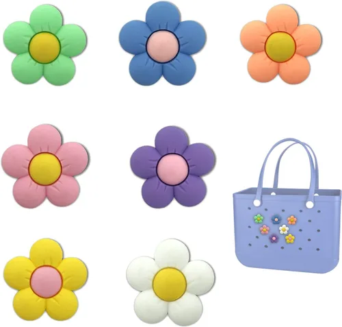 Vista 29 de Encantos de bolsa para accesorios de bolsa Bogg, encanto de decoración para modelos originales de bolsa Bogg de goma para la playa (BASEBALLMOM)