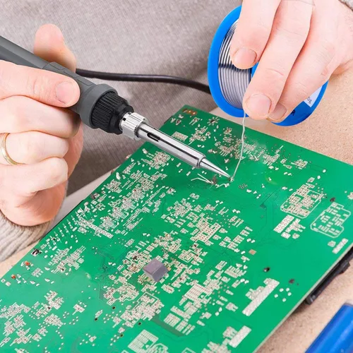 Vista 6 de AUSTOR 63-37 Alambre de soldadura de núcleo de colofonia de plomo de estaño para soldadura eléctrica (0.059 in, 3.53 oz)