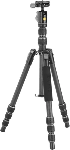 Vista 12 de Vanguard VEO 3GO 204AB G2 - Trípode de viaje de aluminio ligero con cabeza de bola, soporte para teléfono inteligente, control remoto Bluetooth